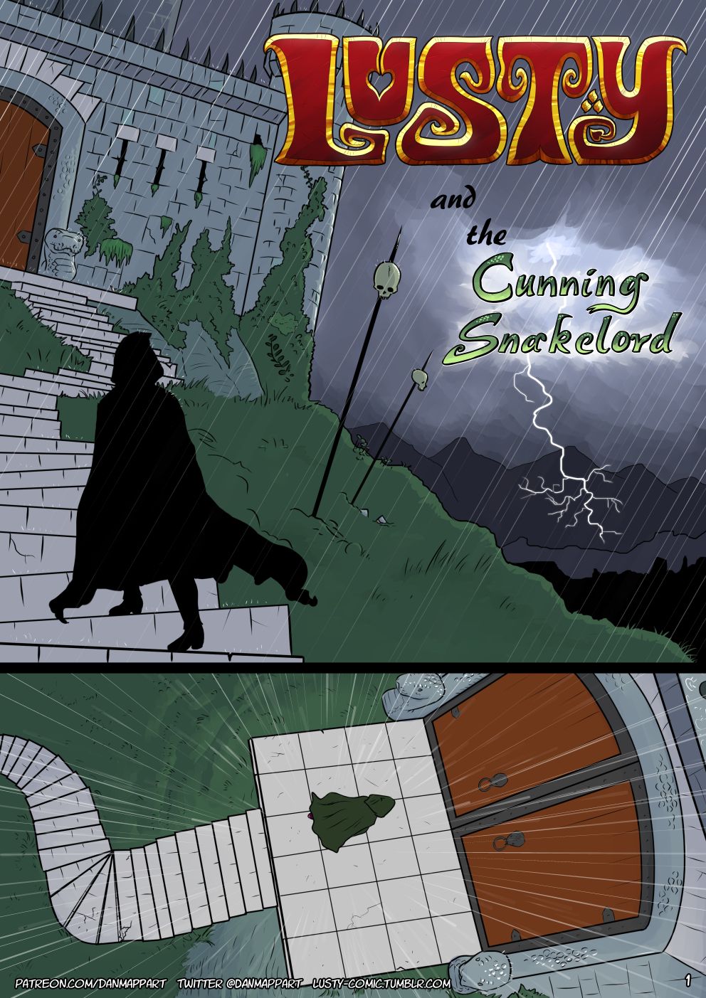 Lusty and the Cunning Snakelord Ch. 1 page 1 full