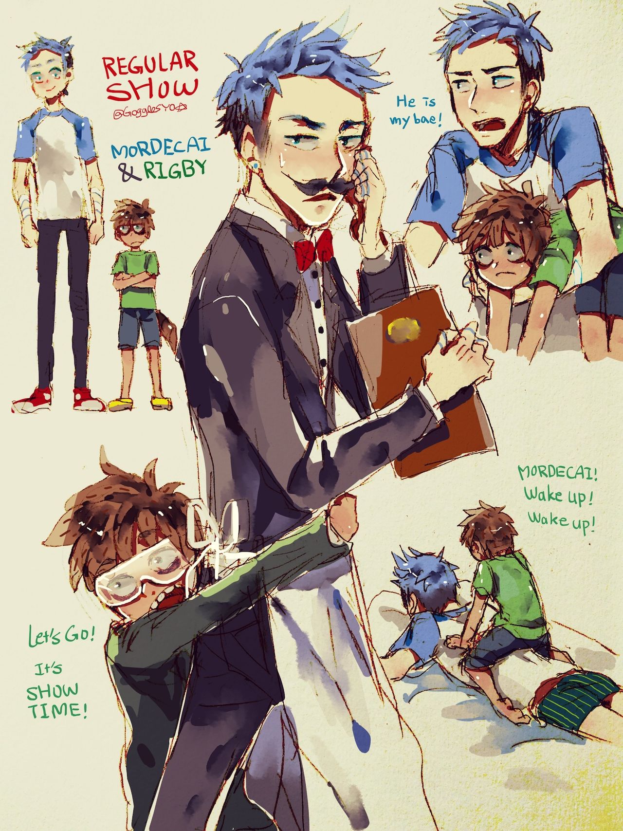 Mordecai and Rigby! page 4 full