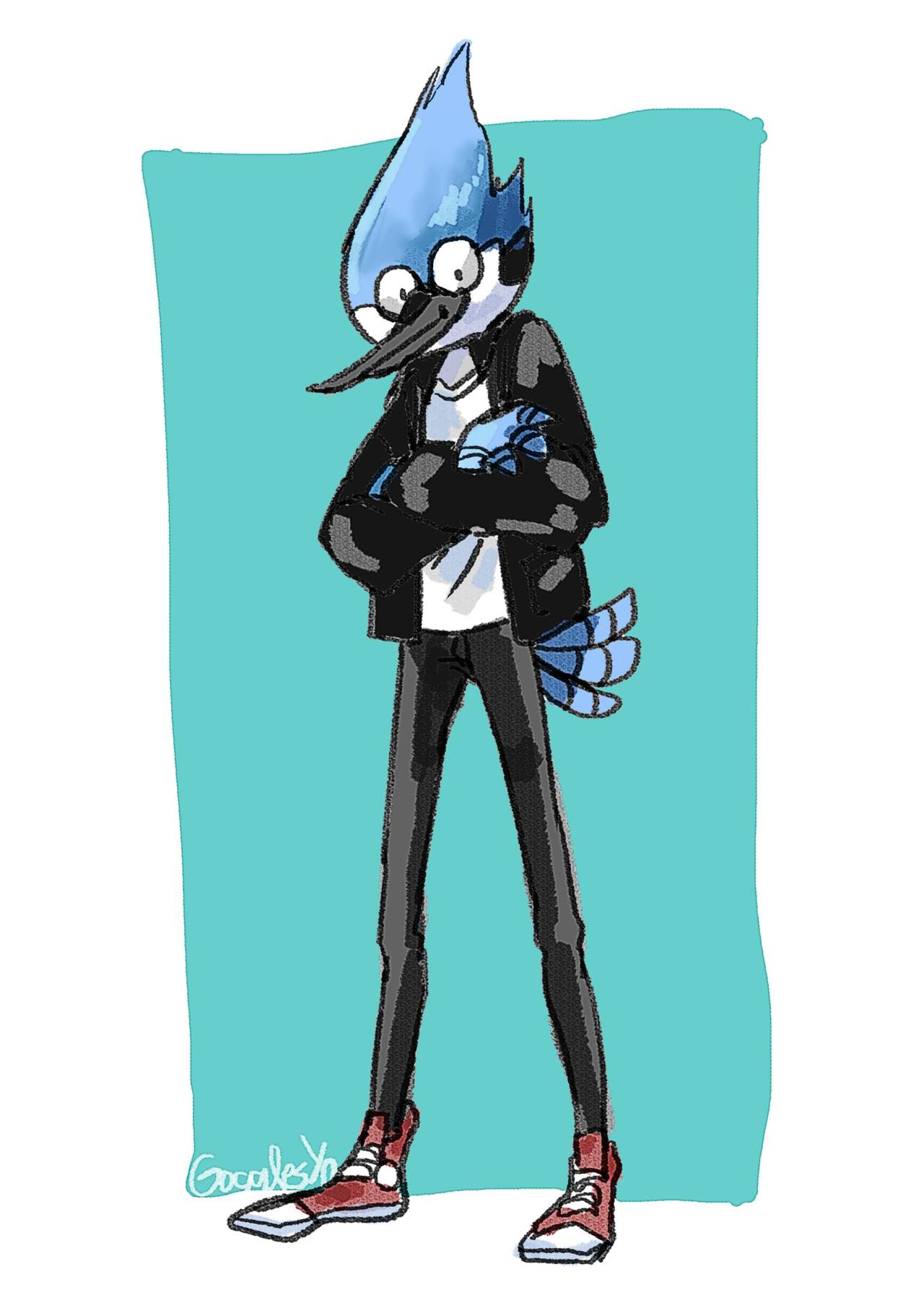 Mordecai and Rigby! page 5 full