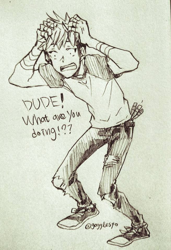 Mordecai and Rigby! page 8 full