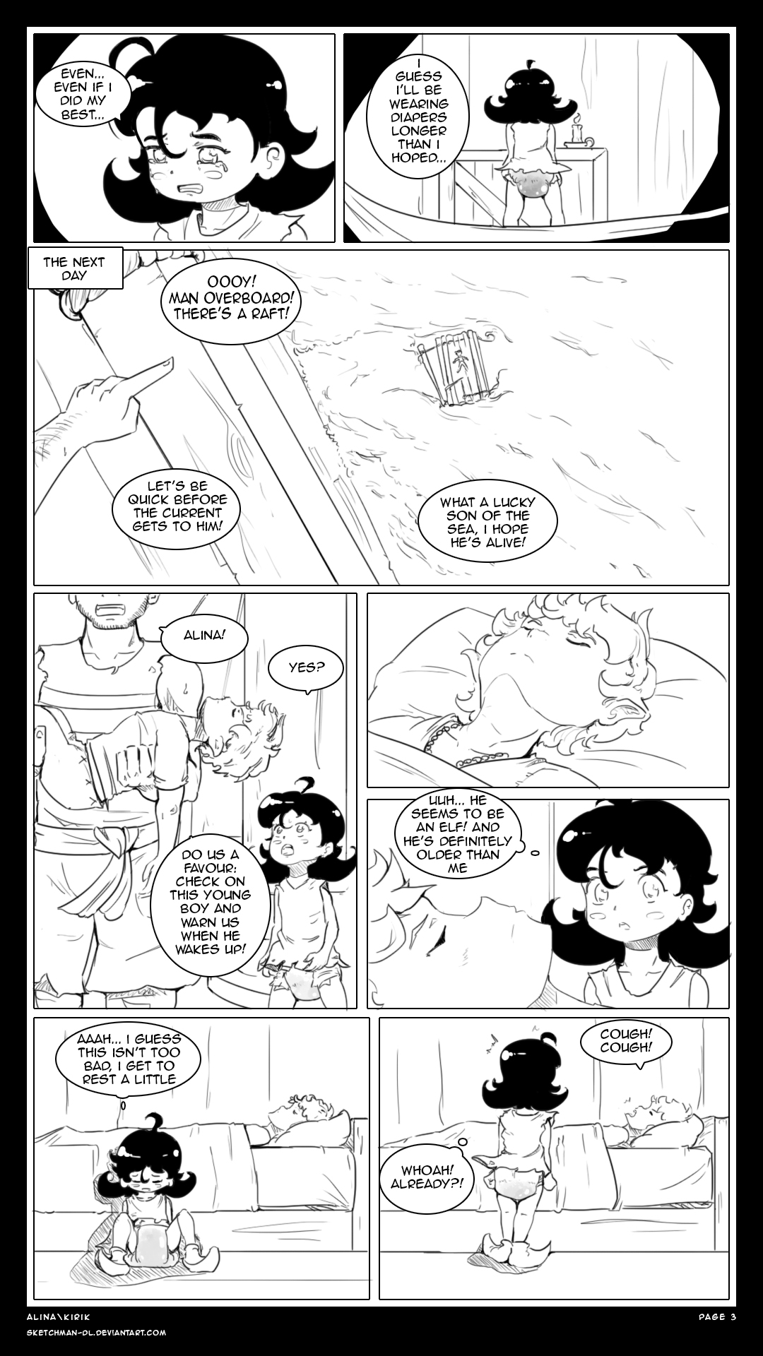Sketch Man - Alina x Kirik page 3 full