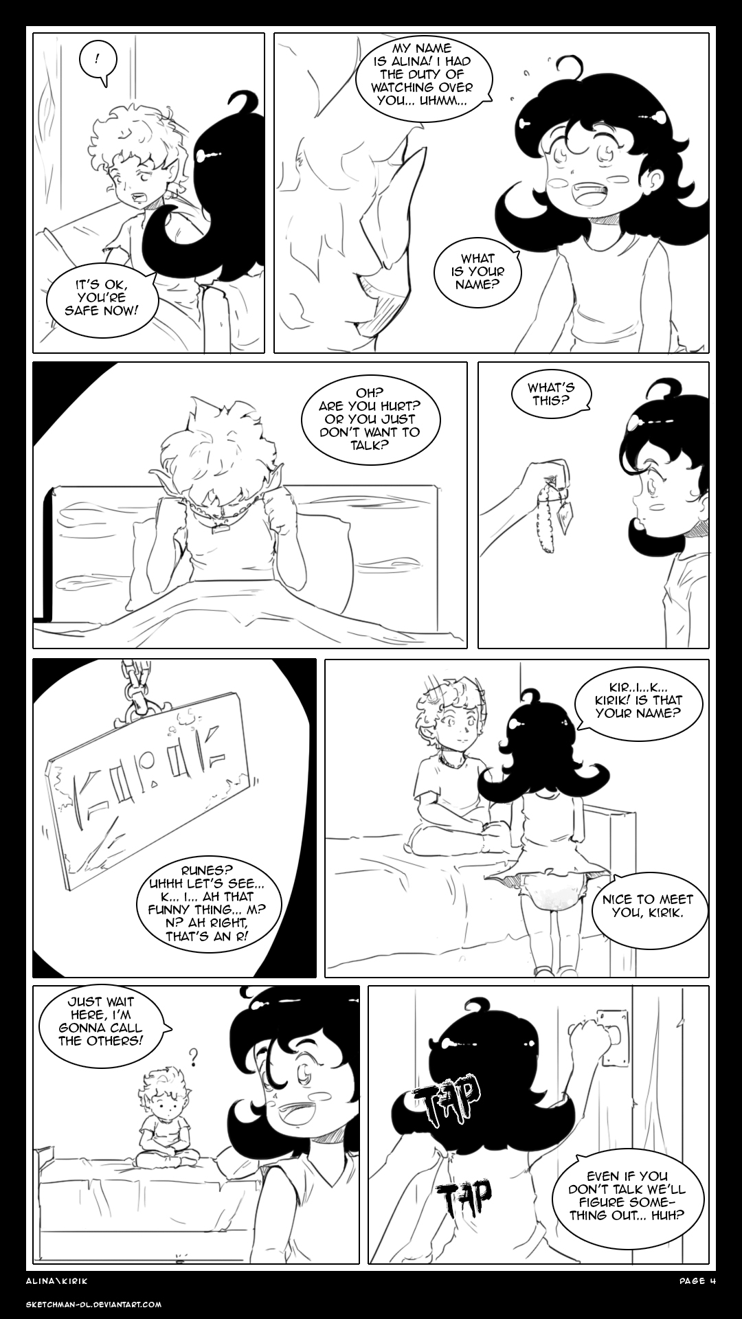 Sketch Man - Alina x Kirik page 4 full