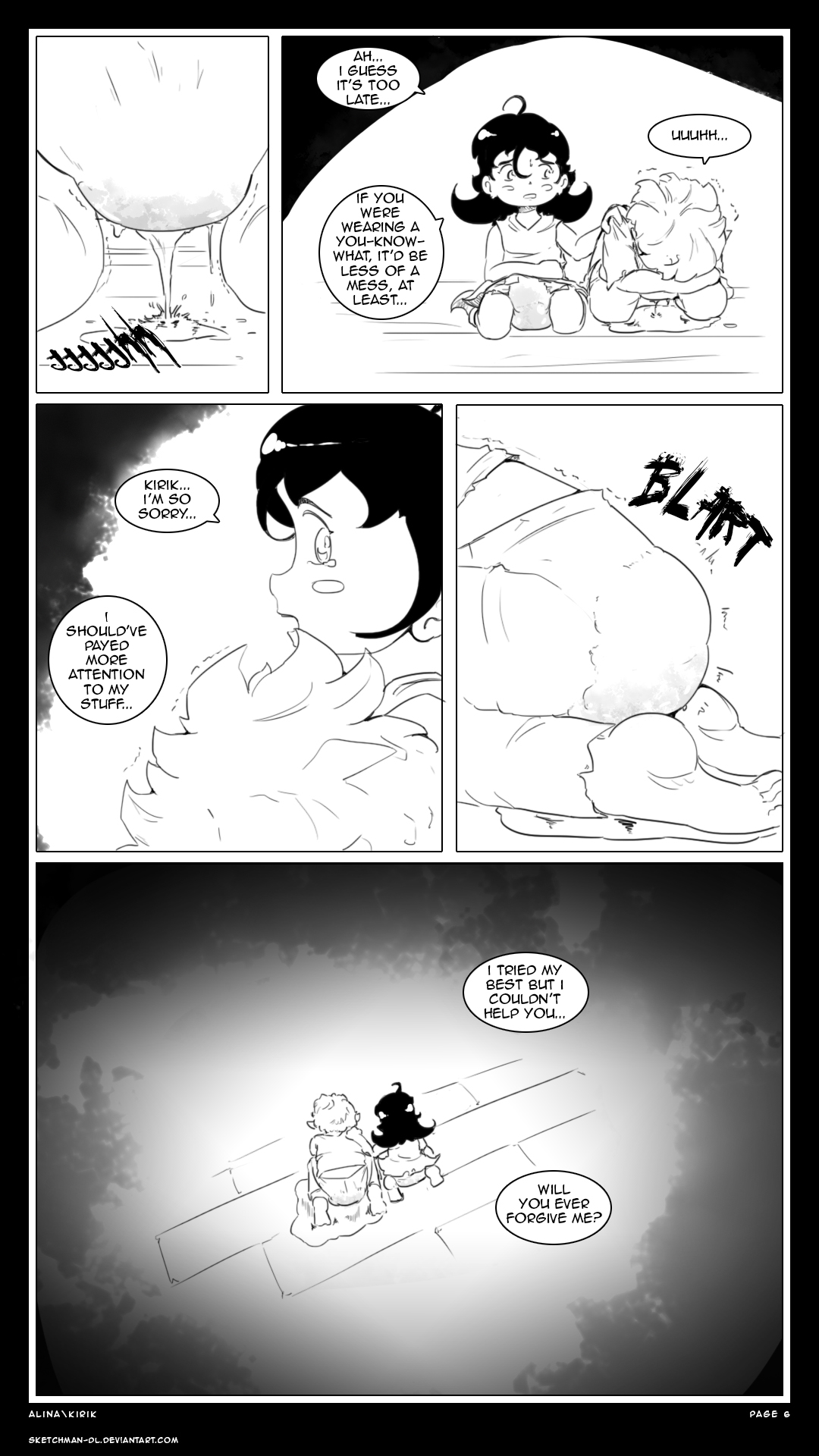 Sketch Man - Alina x Kirik page 6 full