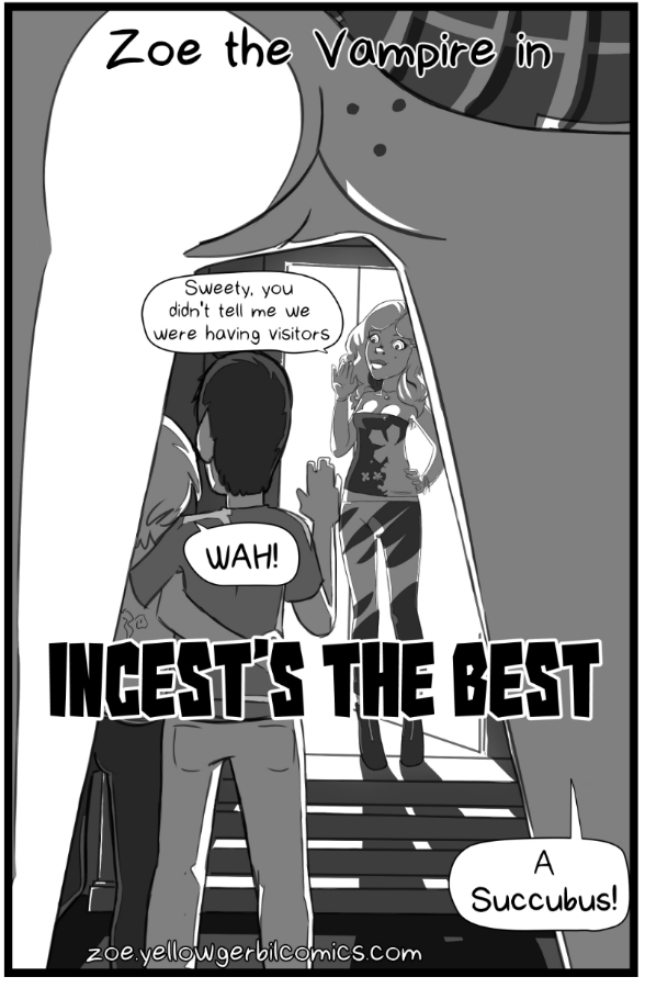 Zoe the Vampire: Incest's the Best page 1 full
