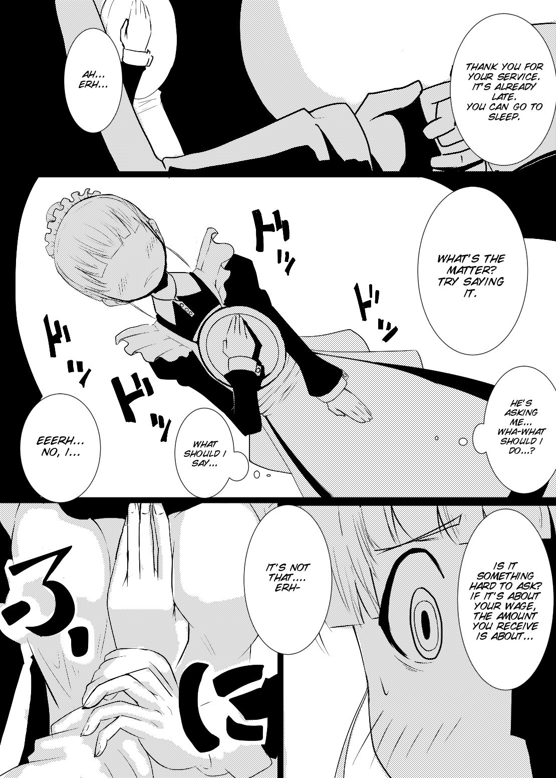 Maid-san no Chichi o Ookiku Shitari Shishi o Buttagiru dake no Manga page 6 full