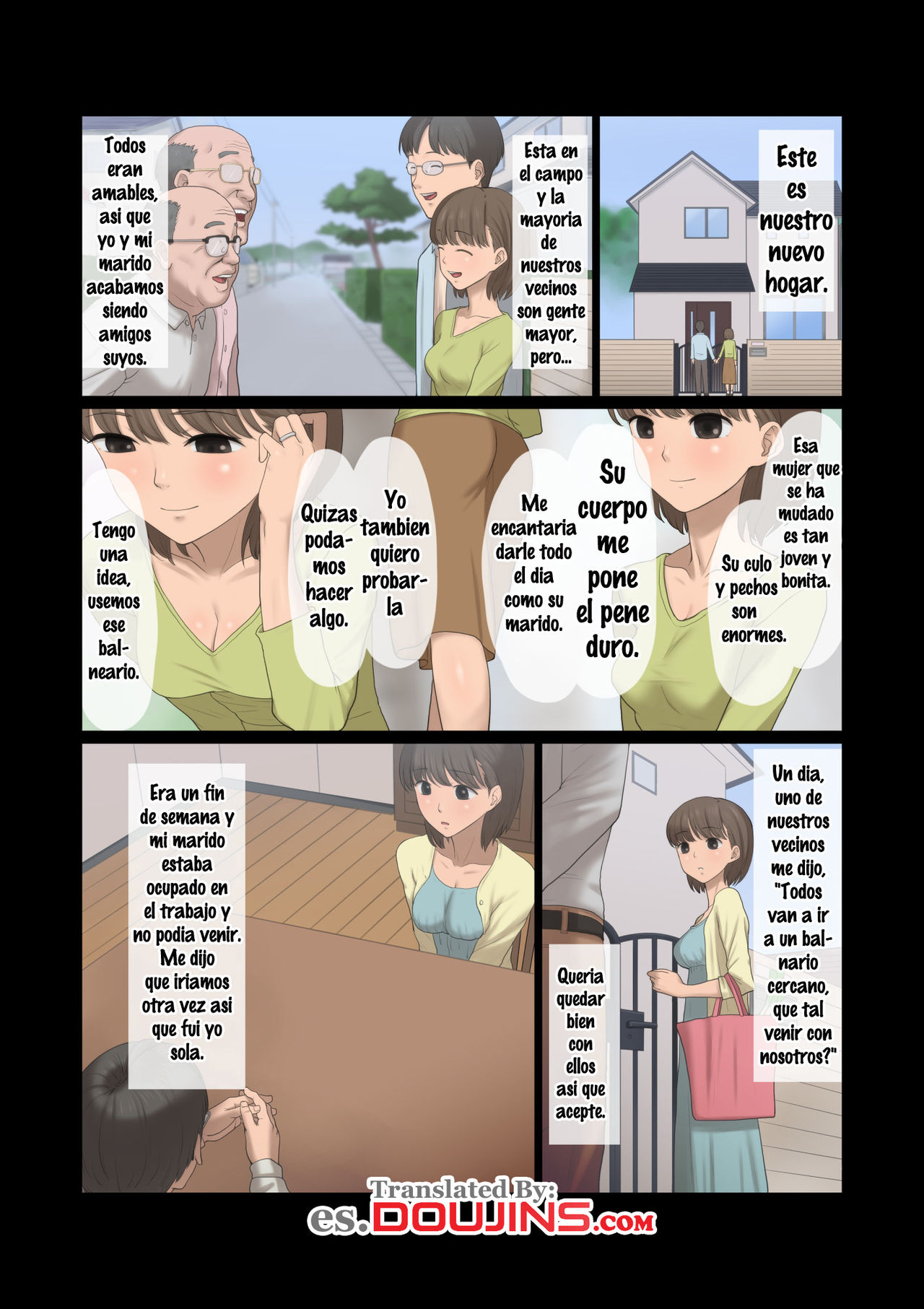 Kinjo no Ojii-san ni Onsen ni Tsureteikarete Okasareta Wakazuma page 2 full