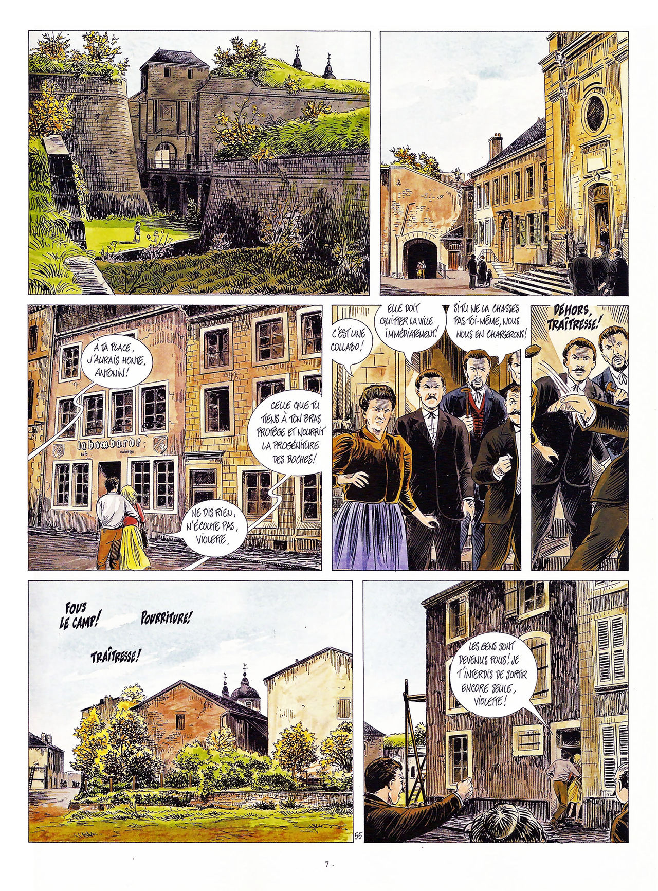 Tendre Violette - T07 - Les enfants de la citadelle 2 page 7 full