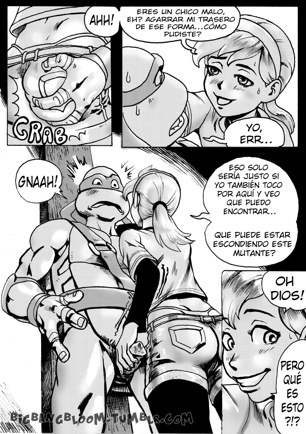 TMNT 2012 Amor Mutante page 3 full