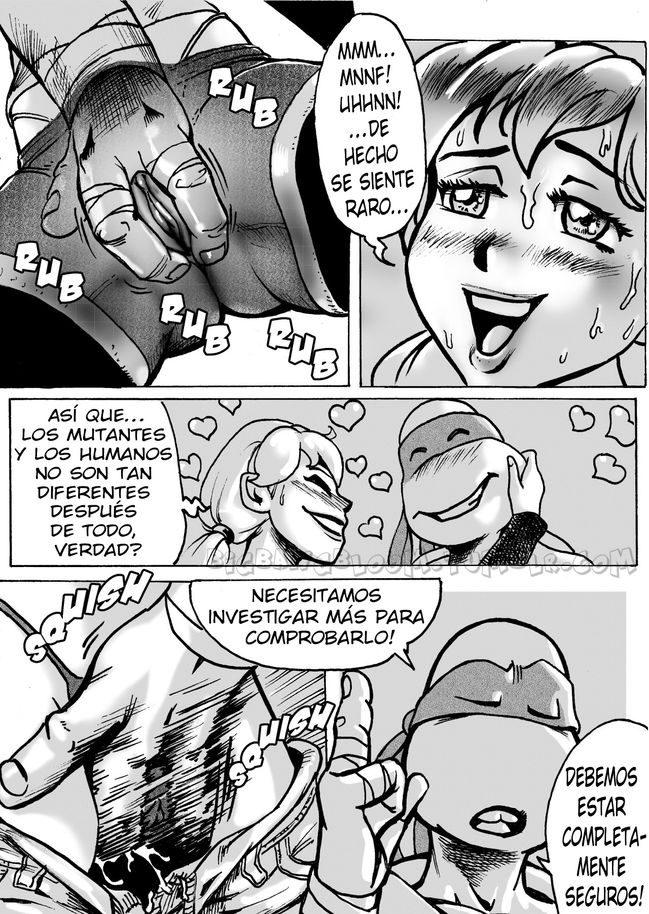 TMNT 2012 Amor Mutante page 6 full