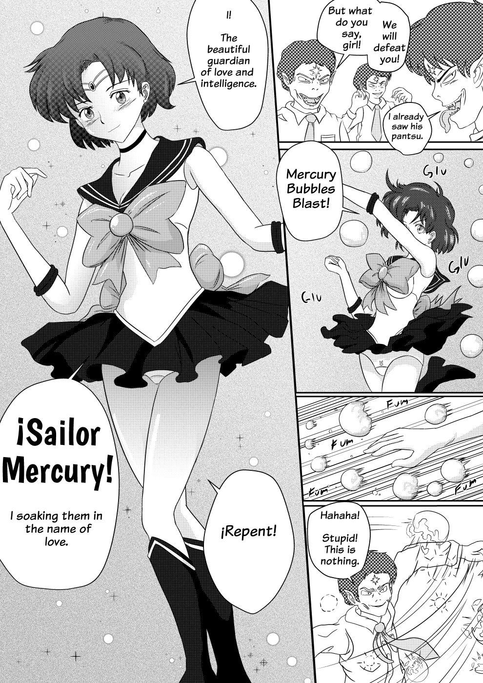 The Special Attack of Sailor Mercury 02 page 3 full