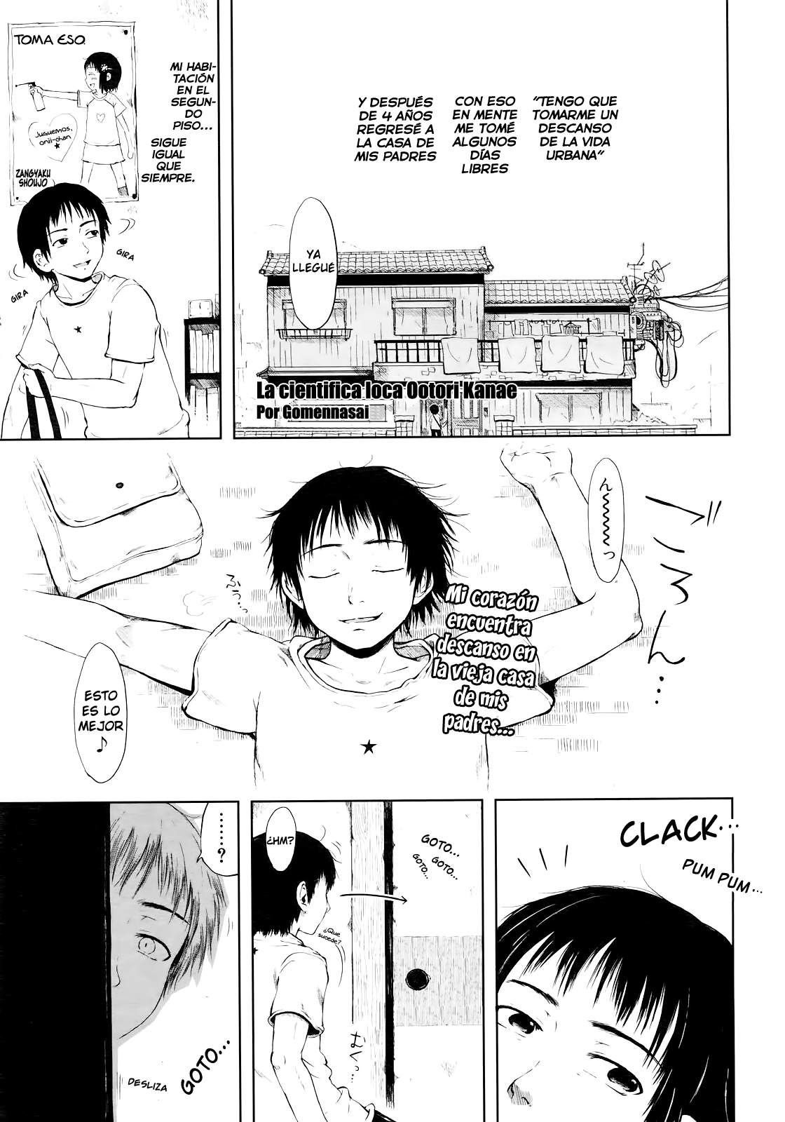 Mad Scientist Ootori Kanae Jikken 1-3 | La científica loca Ootori Kanae capítulos 1-3 page 1 full