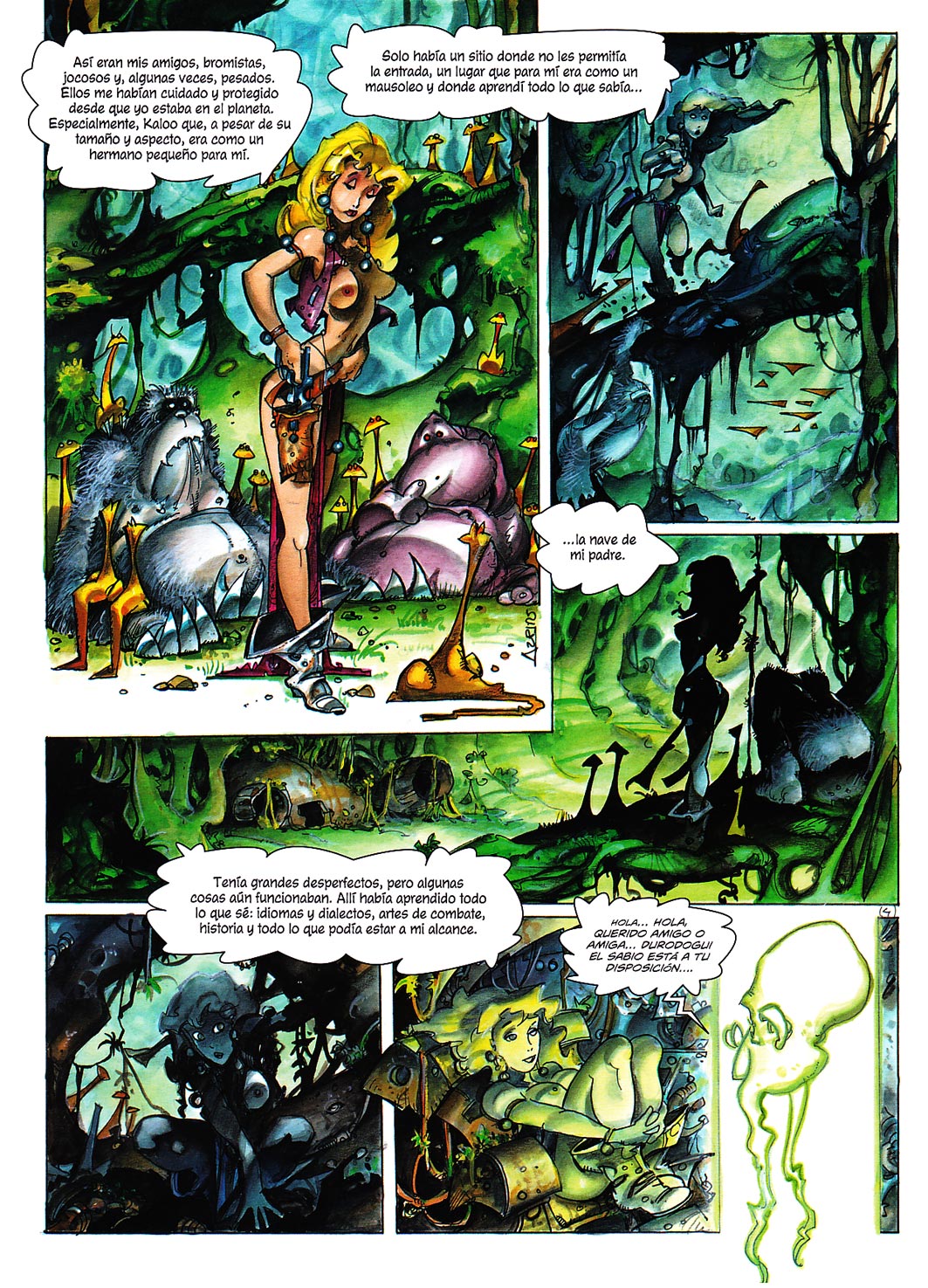 Lorna - El Cementerio de Marfil Rojo page 8 full