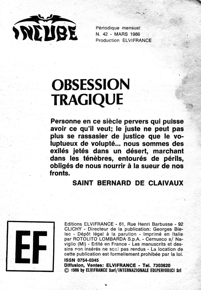 Elvifrance - Incube - 042 - Obsession tragique page 3 full