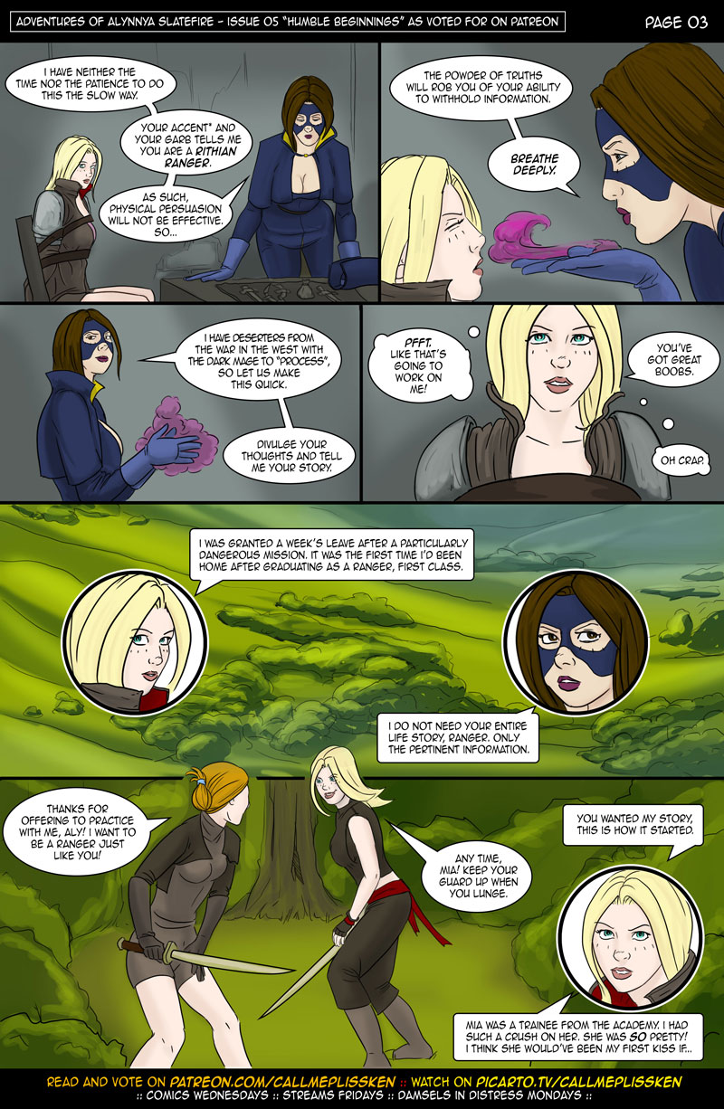 Adventures of Alynnya Slatefire - Issue 05 - COMPLETE page 4 full