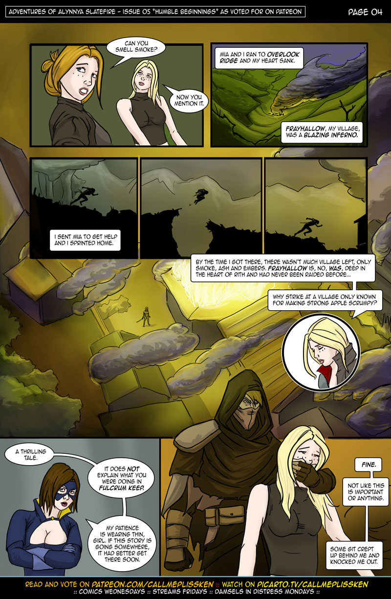 Adventures of Alynnya Slatefire - Issue 05 - COMPLETE page 5 full