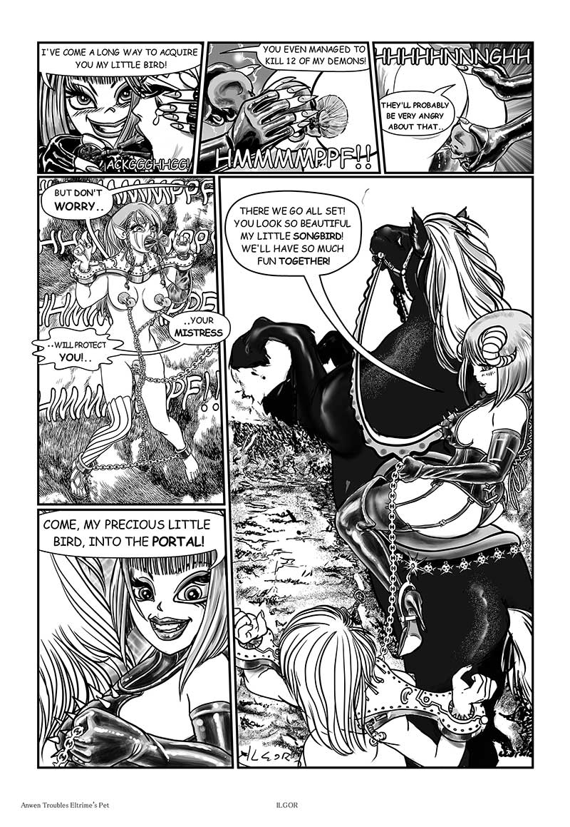 Anwen Dark Hours page 1 full