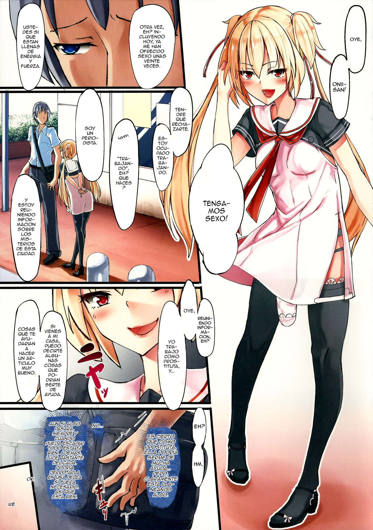 Futanari Fuuzokujou Mei-chan no Kyuujitsu page 3 full
