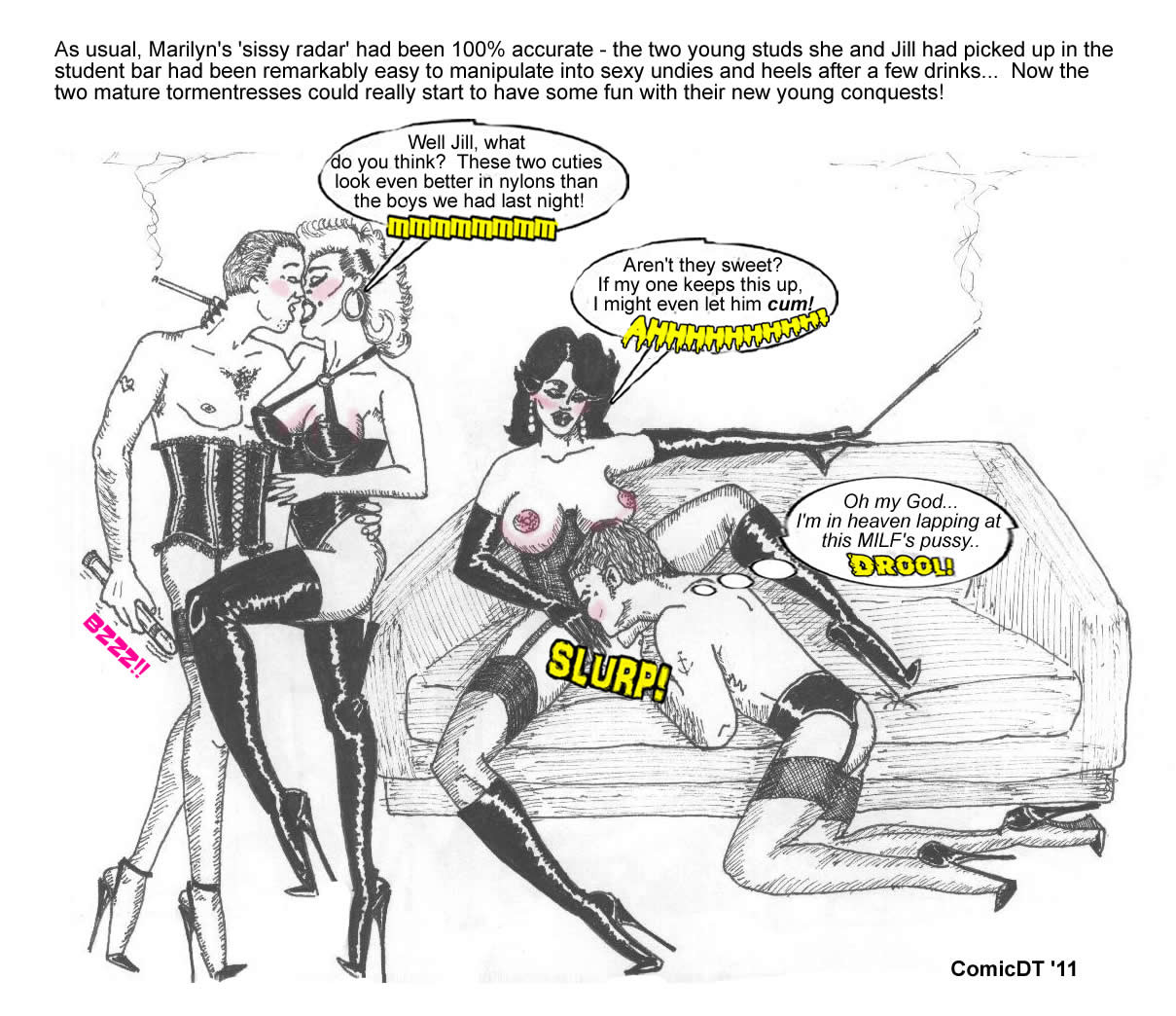 MILF, Lesbian, Femdom, and Uniform Art page 5 full