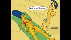French simpson plage