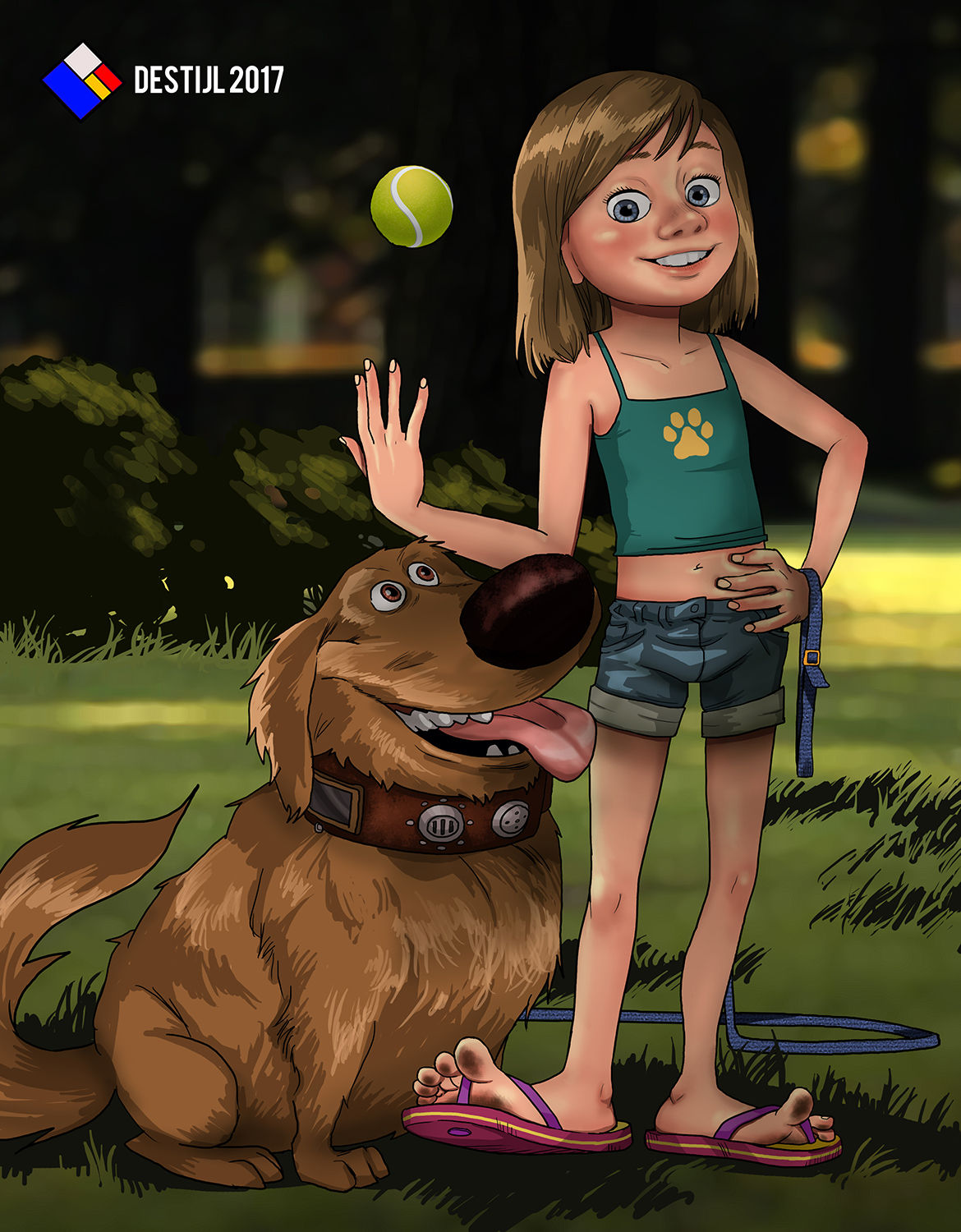 Riley's Backyard page 1 full