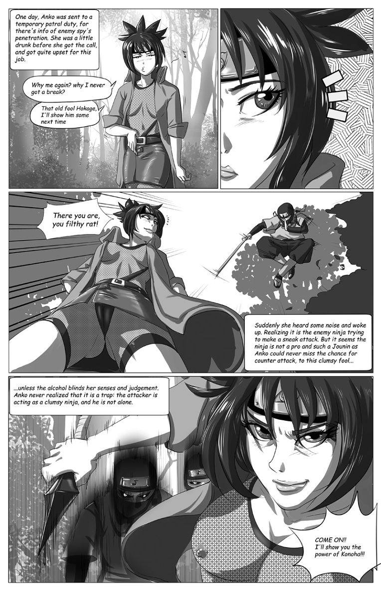 Death Rape of a true ninja page 1 full