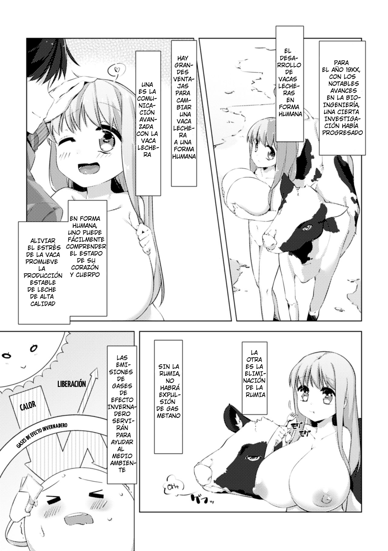Nyuugyuu Shoujo Kaori | La chica vaca lechera Kaori Ch. 2 page 3 full