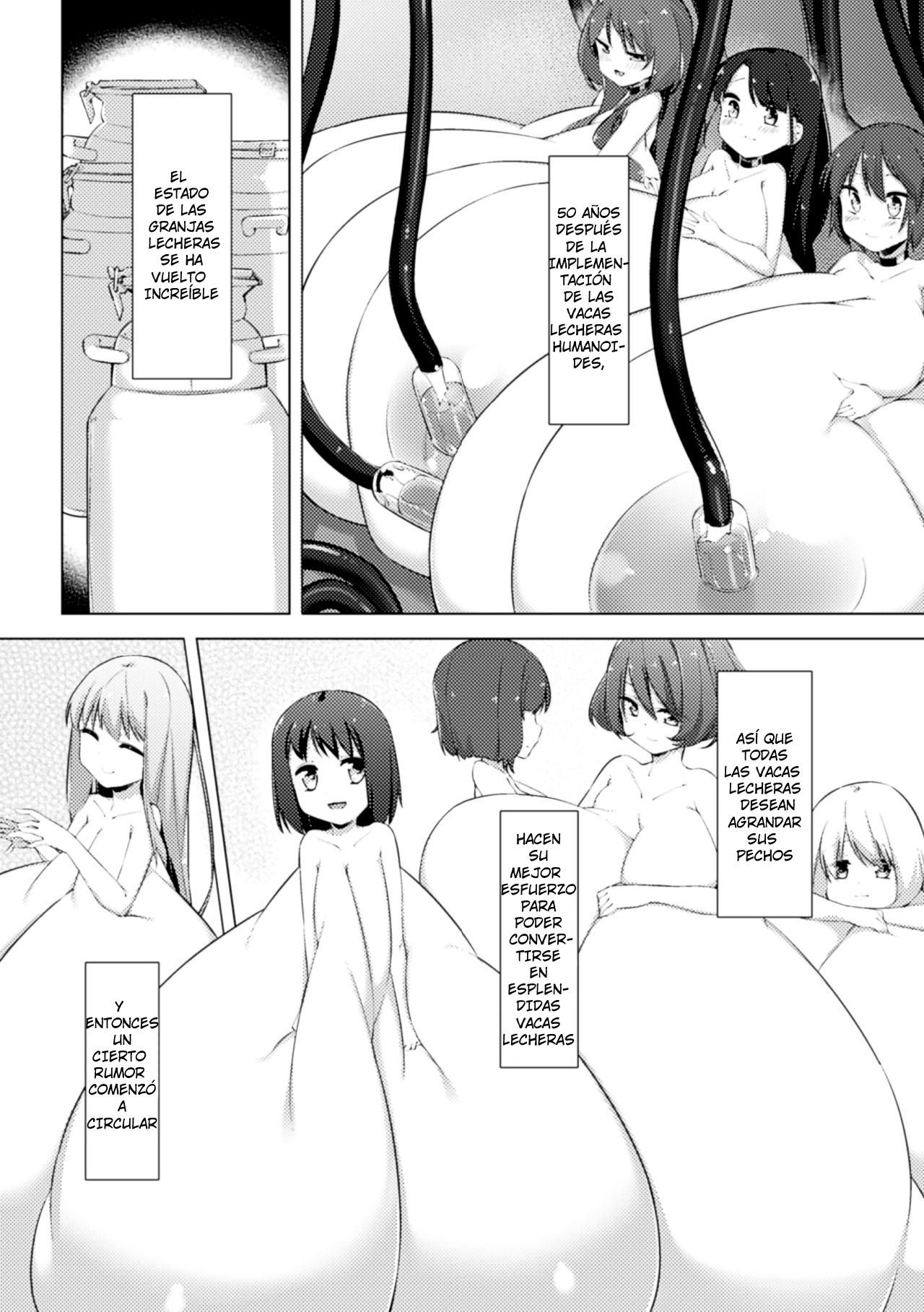 Nyuugyuu Shoujo Kaori | La chica vaca lechera Kaori Ch. 2 page 4 full