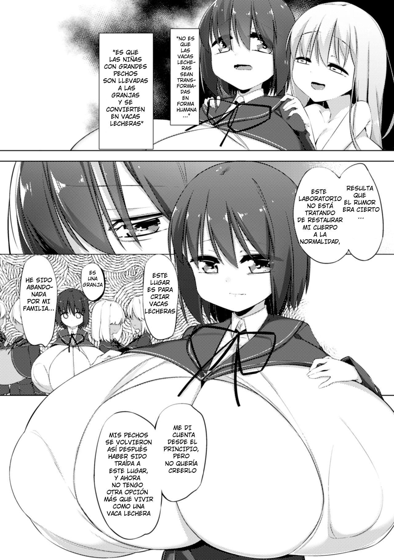 Nyuugyuu Shoujo Kaori | La chica vaca lechera Kaori Ch. 2 page 5 full