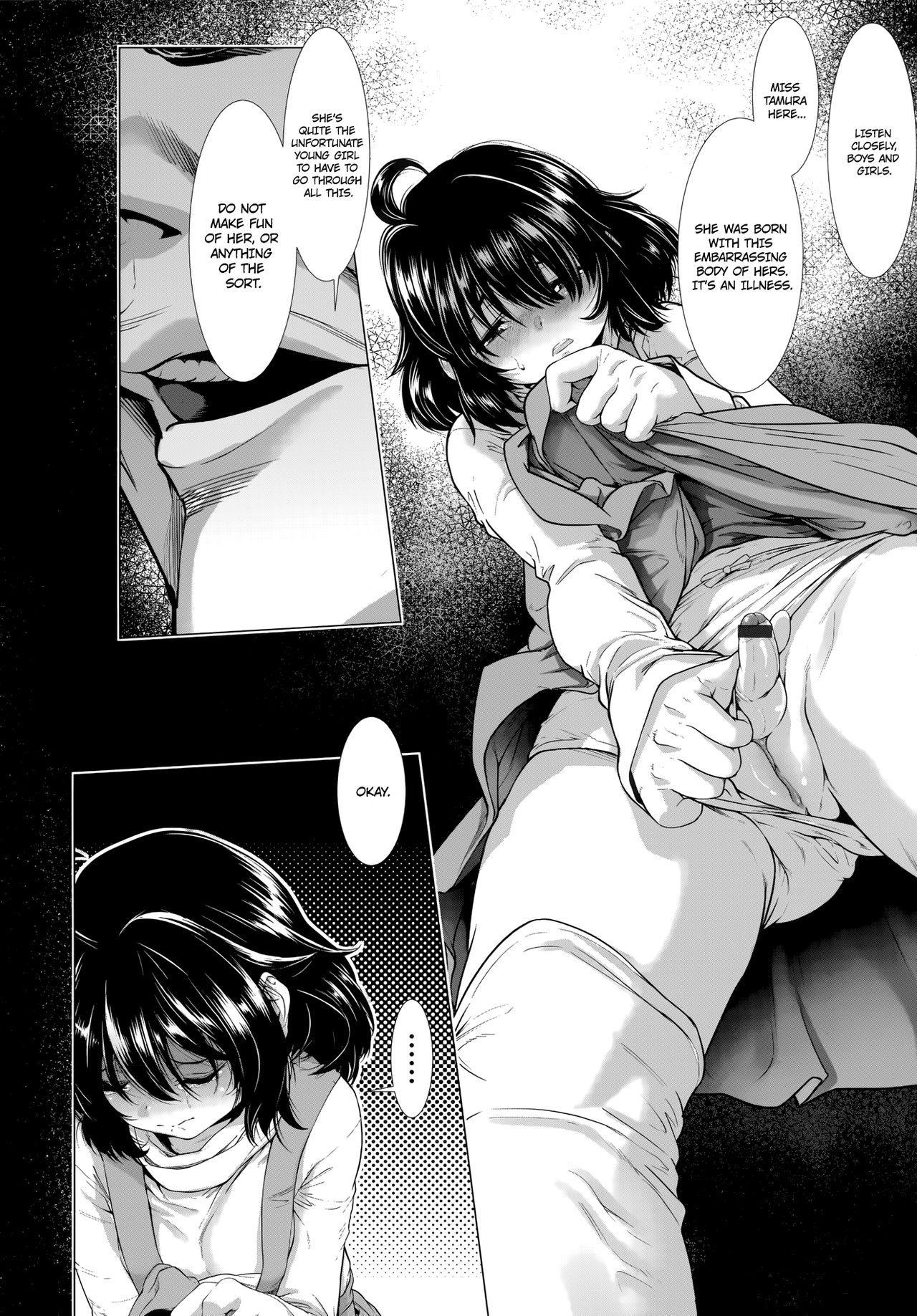 Chinpotsuki Ijimerarekko | «Dickgirl!», The Bullying Story - Ch. 1-8 page 7 full