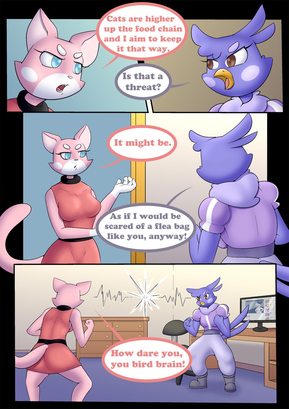 The Cat that ate the Canary page 3 full