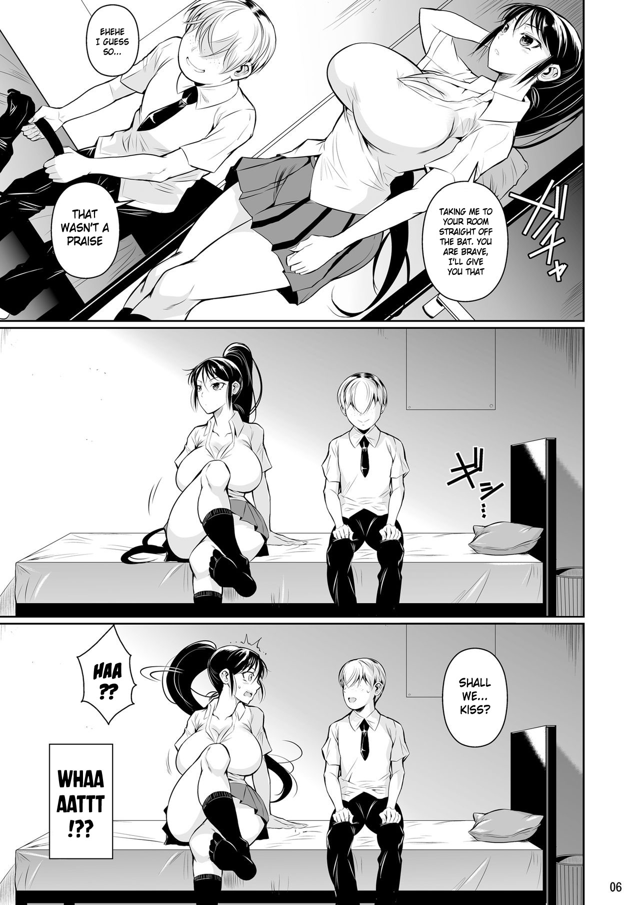 Batsu Game de Yankee Onna ni Kokuttemita | For My Punishment I Have To Confess To A Sassy Troublemaker  =White Symphony= page 7 full