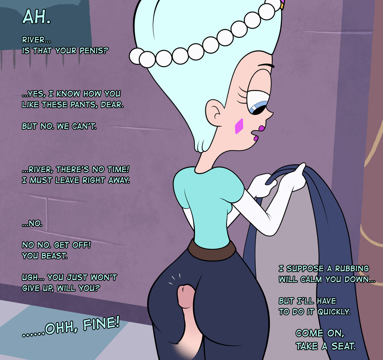 Queen Butt-erfly page 1 full