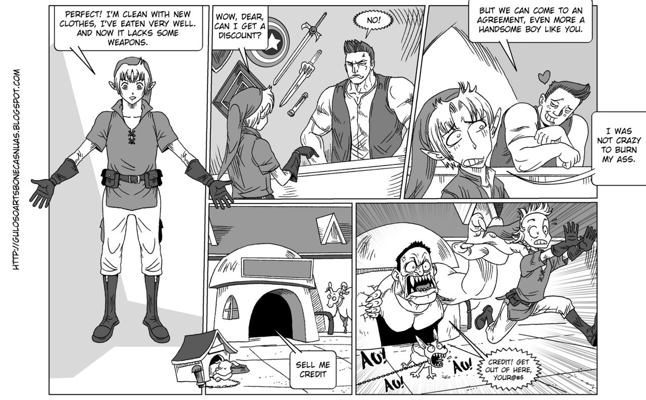Legend of Zelda Link's Dream page 8 full