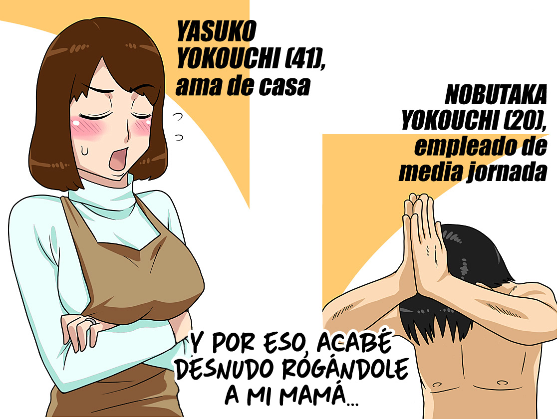 Toiu wake de, Zenra de Kaa-san ni Onegai shite mita. page 1 full
