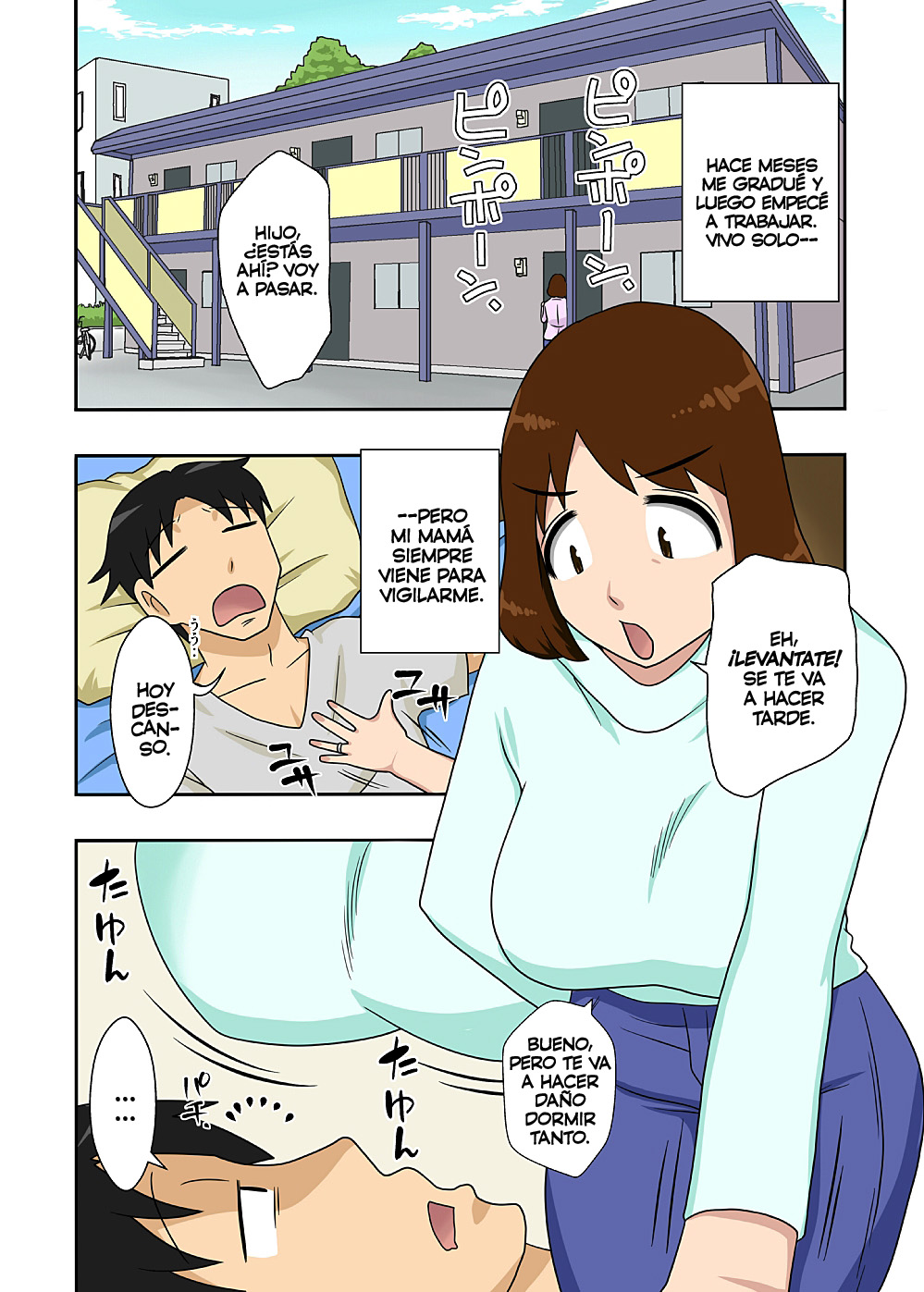 Toiu wake de, Zenra de Kaa-san ni Onegai shite mita. page 2 full