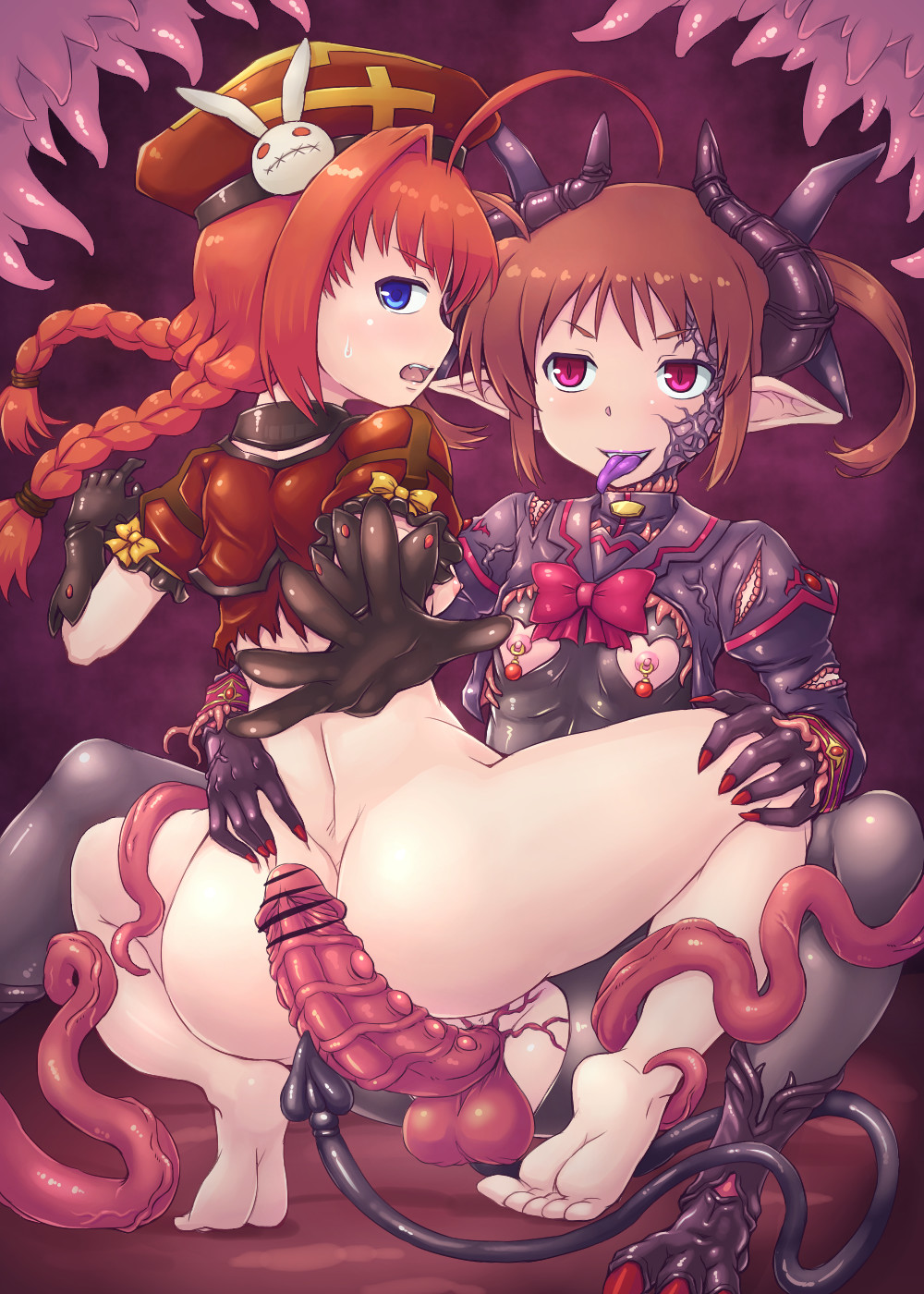 Vita-chan ni Akuma Rashii Yarikata de Hanashi o Kiite Moratta page 1 full