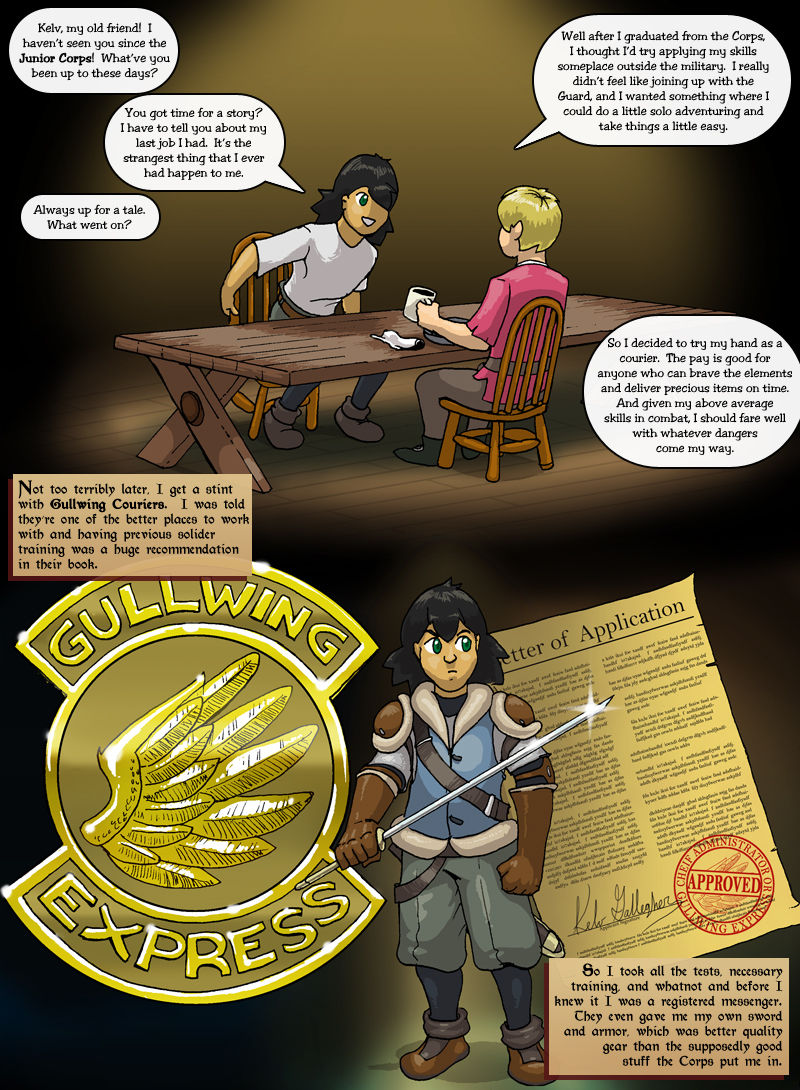 A Courier's Tale page 1 full