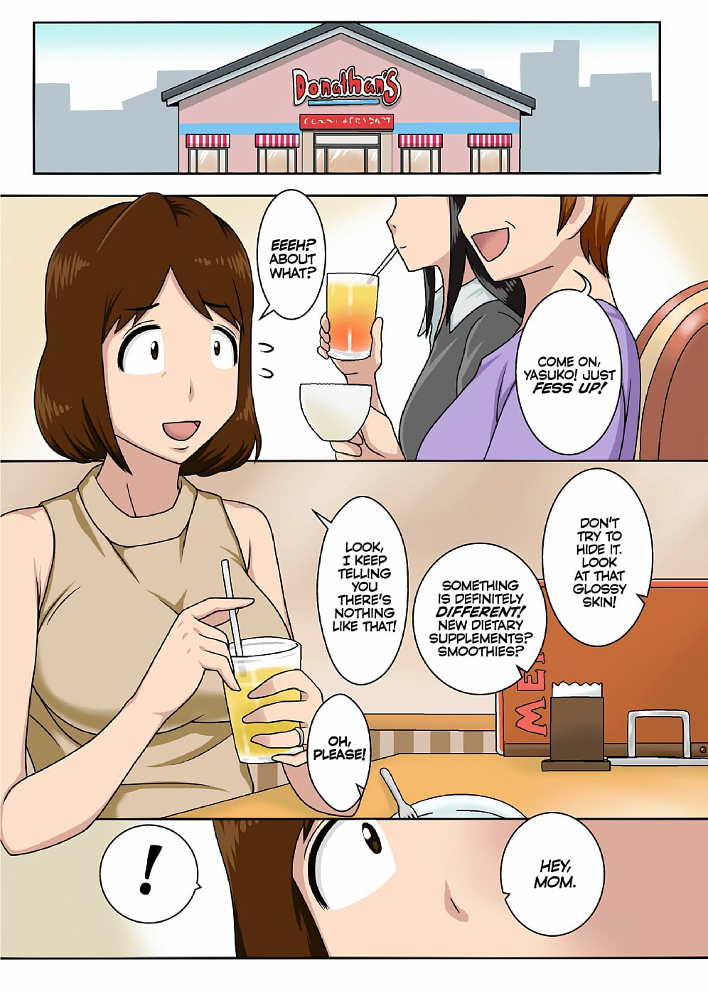 Toiu wake de Kaa-san to Kyou mo Bed no Uede, Hada o Awaseru Omo ni Hageshiku | For this Reason I'm Going to be Grinding Intensively Skin-to-Skin Against my Mom Again Today in Bed page 2 full