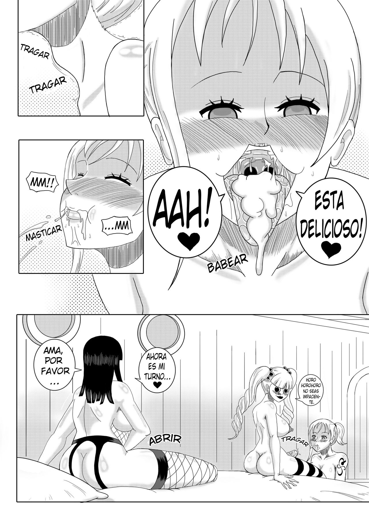 Nami & Robin: Pirate Hypnosis | Nami & Robin Hipnosis Pirata page 10 full