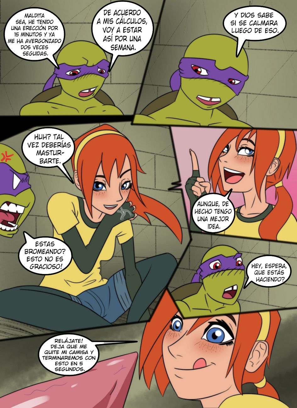 TMNT - Relax in April page 10 full