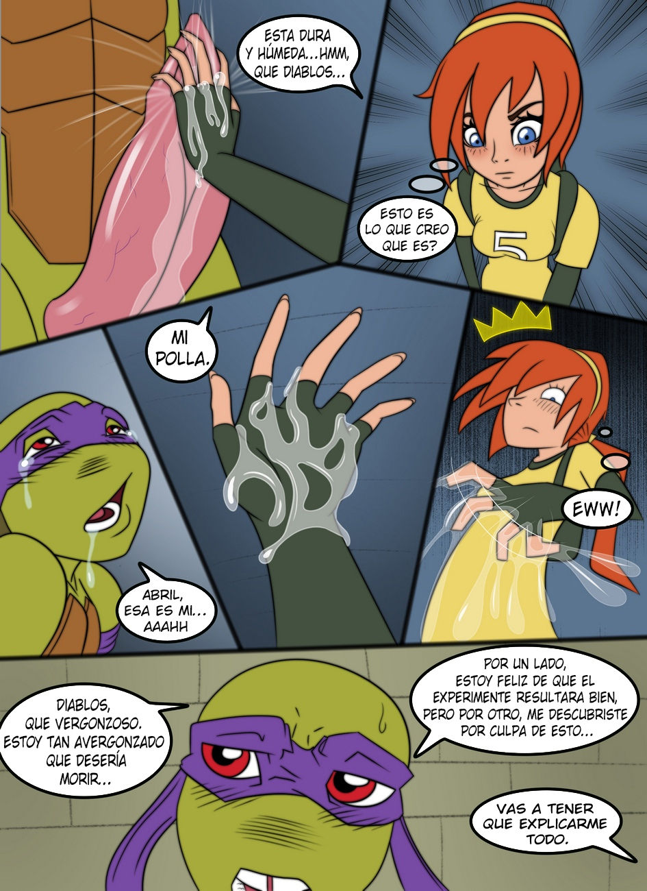 TMNT - Relax in April page 7 full