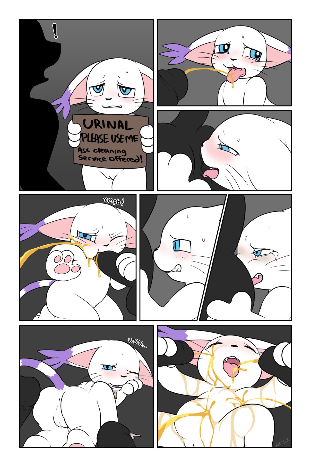 Gatomon's Humilhation page 9 full