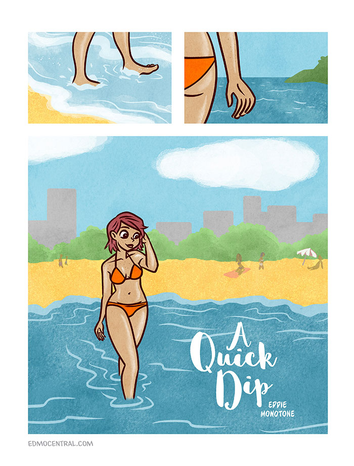 A Quick Dip page 1 full