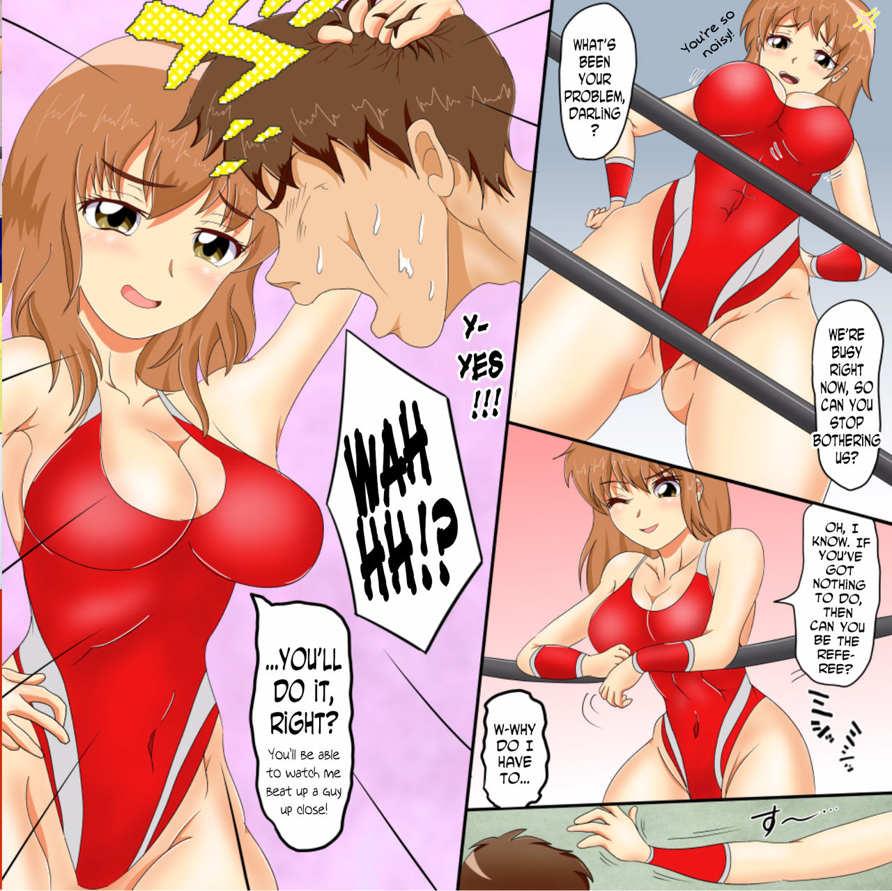 Fiancee is a mixed wrestler page 7 full