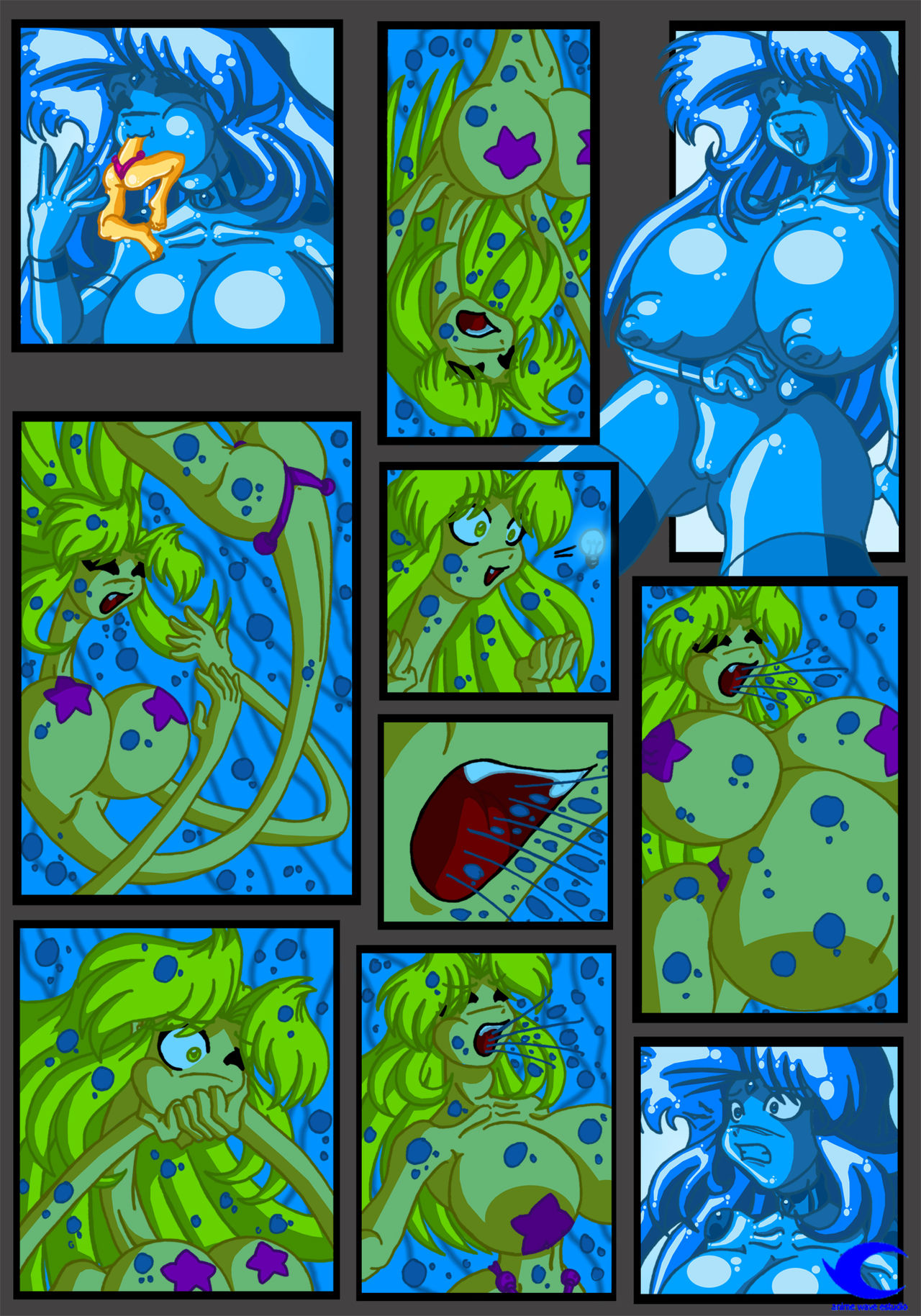 Keitie vs Giant Slime Girl page 4 full