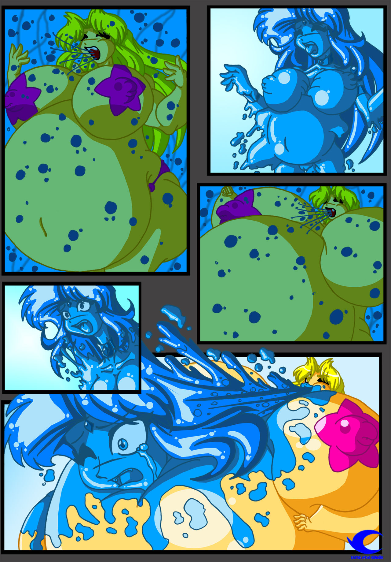 Keitie vs Giant Slime Girl page 5 full