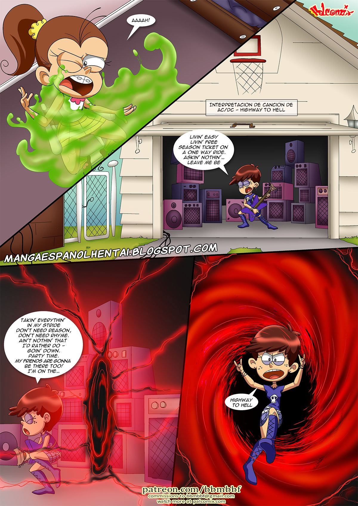 In the Loud House - Seis Hermanas y un Portal   Ongoing page 7 full