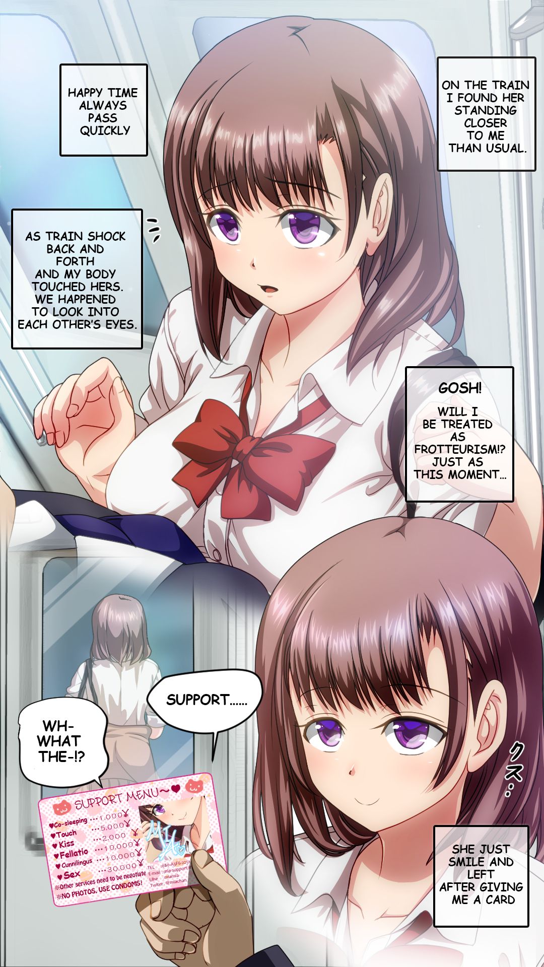 Mia-chan's Support Menu~ page 4 full