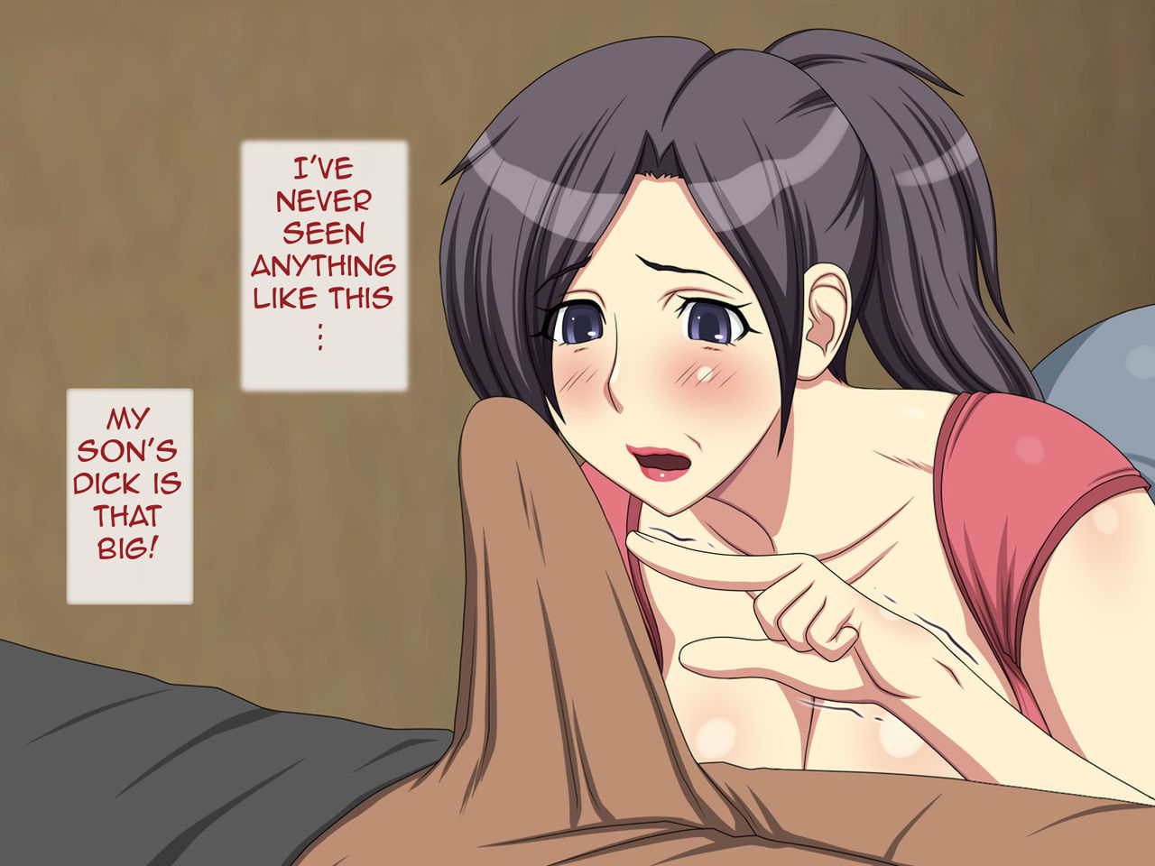Musuko no Tokudai Chinpo o Mite Hatsujou Shichau Haha page 10 full