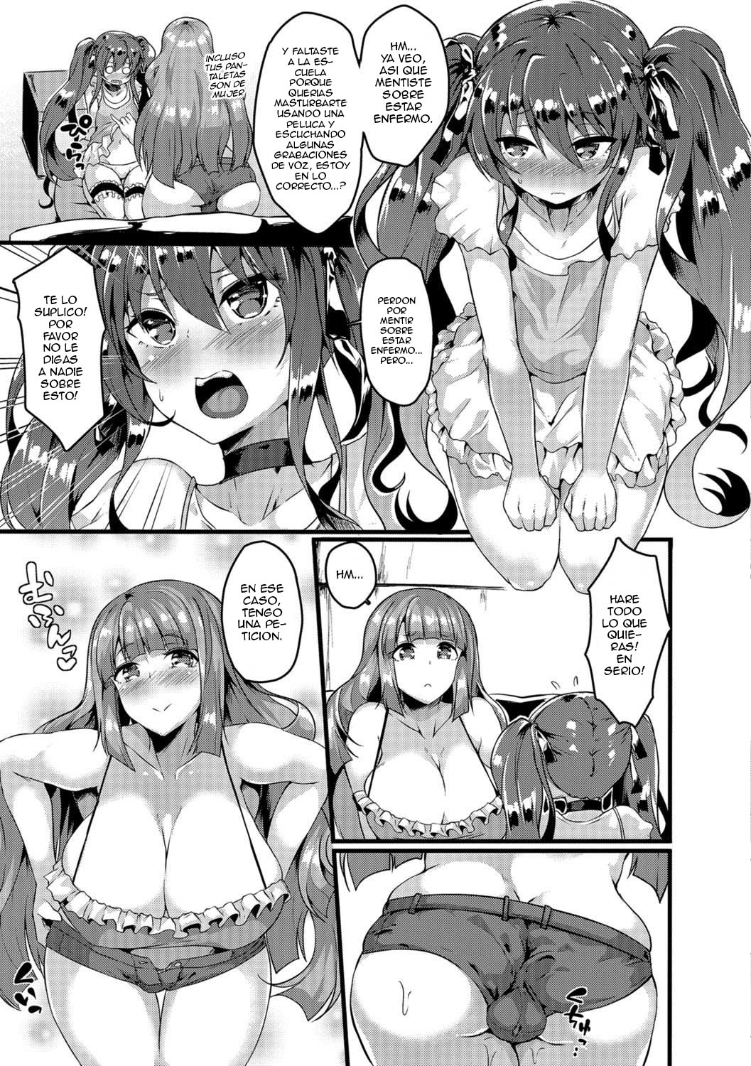 Nikushokukei Futanari Joshi vs Soushokukei Otokonoko | Carnivorous Futanari girl vs Herbivorous Trap page 7 full